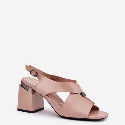  Sandalen mit Absatz model 212827 Step in style 