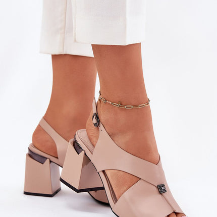  Sandalen mit Absatz model 212827 Step in style 