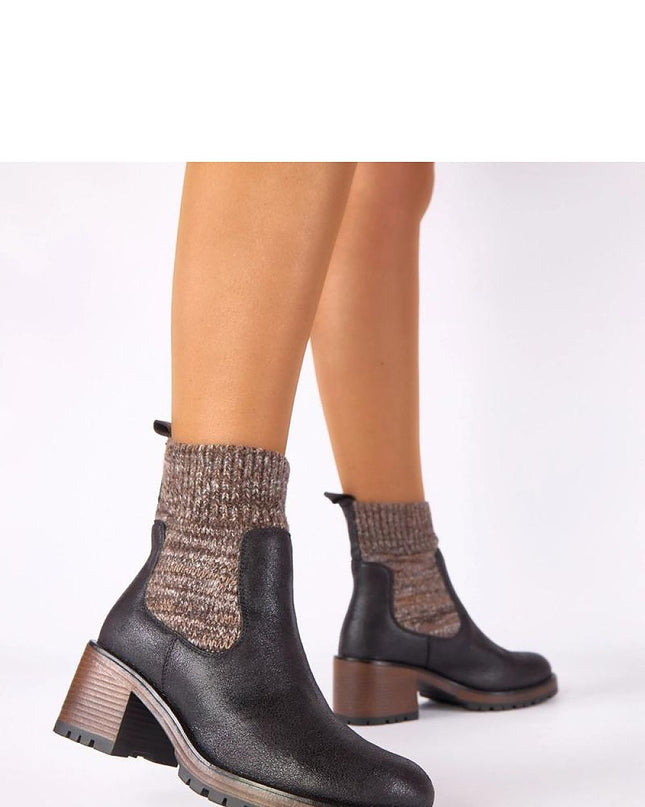  Stiefeletten mit Absatz model 222348 Solea 